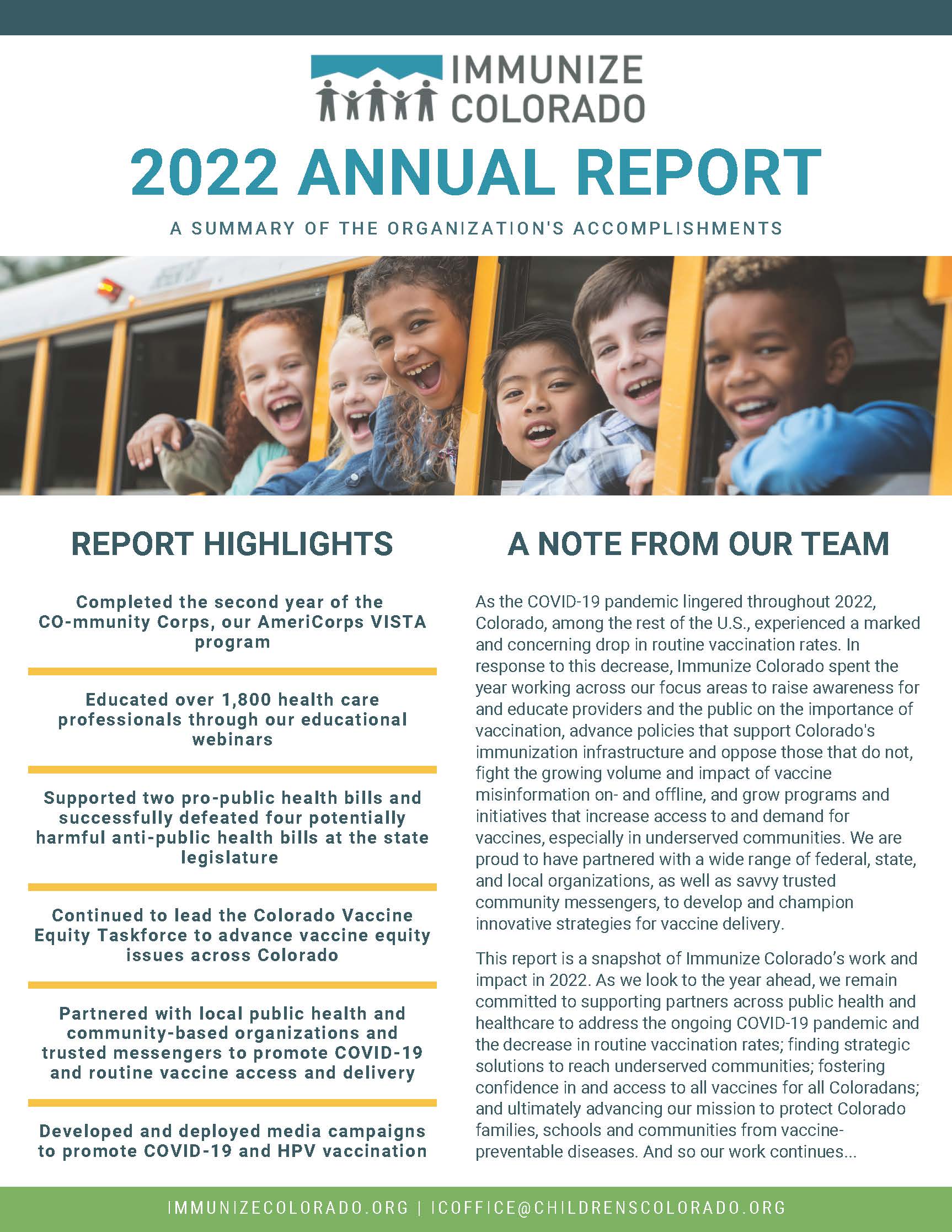 Immunize Colorado 2022 Annual Report_Page_1