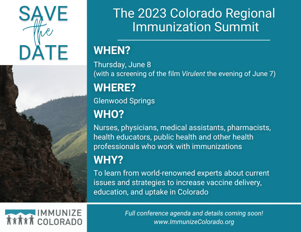Save the Date 2023 Regional Immunization Summit (1)