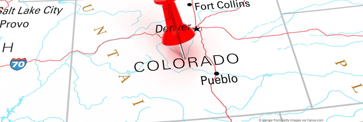 Colorado Map - For Legislative District Dashboard Resource Entry